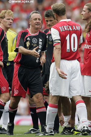 Cruijff et Bergkamp