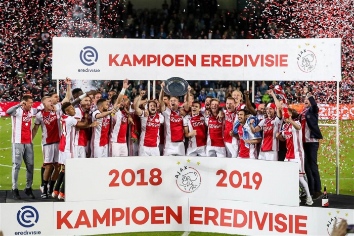 Ajax, champion des Pays-Bas 2019