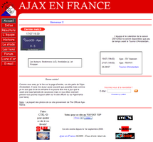 Première version d'Ajax en France - Juillet 2001