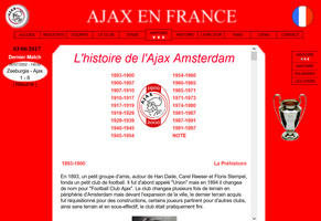 Deuxième version d'Ajax en France - Page histoire