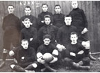La première équipe de l'Ajax en 1900