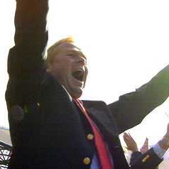 Koeman qui laisse éclater sa joie!