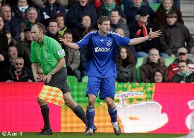 Vertonghen, quelques secondes avant son expulsion Vertonghen, quelques secondes avant son expulsion